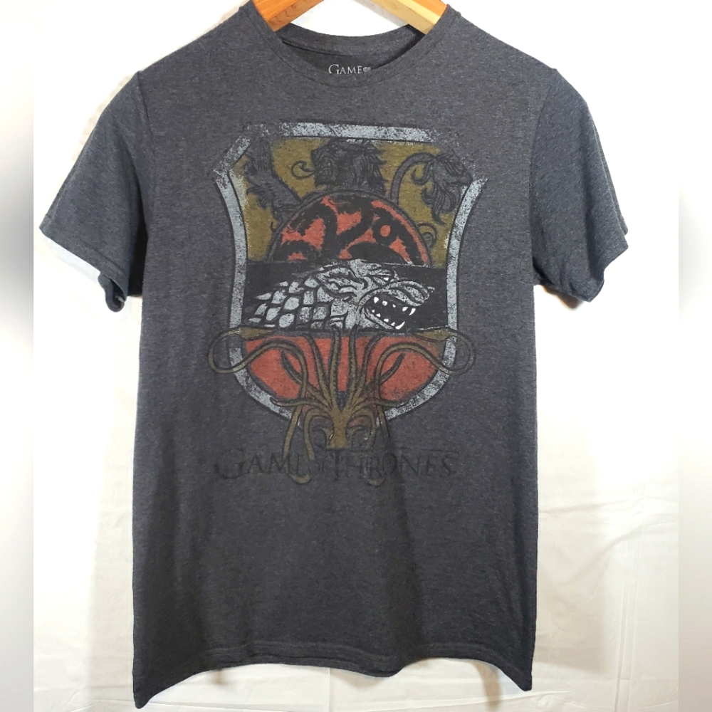 Game of Thrones distressed HBO unisex Targaryen Stark Lannister Greyjoy medium